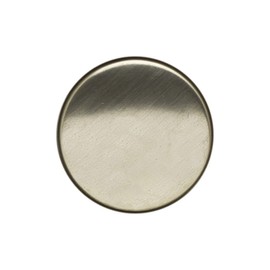PF WaterWorks DecoDRAIN Grid Strainer Drain for Bathroom Vanity/Lavatory/Vessel/Sink, Plated ABS Body with Overflow; Brushed Nickel; PF0722-BN