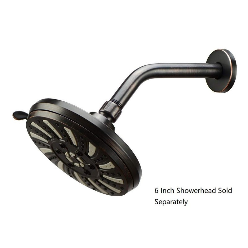 Purelux Shower Arm 8 Inches Universal Replacement Made of Stainless