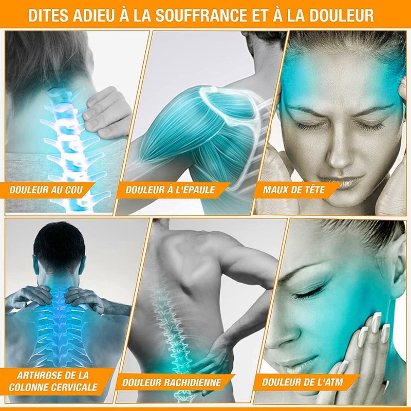 Ozental Neck Support Pillow, Chiropractic Device for Cervical Spine Correction,