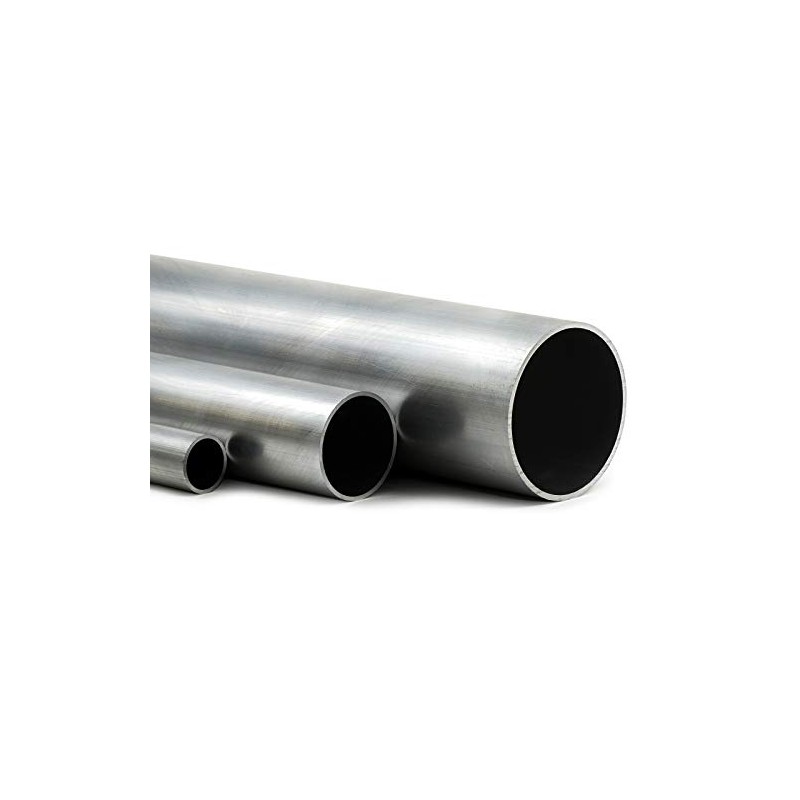 AlMgSi05 Aluminium Round Tube Diameter 18 x 3 mm Length