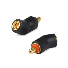 OKCSC Adapters for Westone Pro X10-X50 Male to MMCX Cable Compatible for MACH10-80 or Linum BAX T2 Headphones Lossless Sound Quality One Pair of Headphone Converter Black