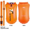T6 TPU Orange Swim Buoy 15L - Adjustable Waist Strap