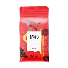 Wyld Coffee Company - Sumatra - Dark Roast - Low Acidity - Whole Bean Arabica Coffee - Fairtrade Certified & Organic - 340 grams / 12 oz