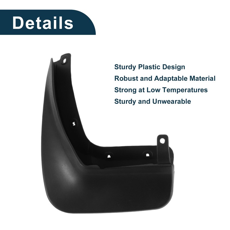 TUCKBOLD Mud Flaps Splash Guards for Volkswagen Beetle A5 2012-2019