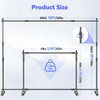 Qoolfoto Adjustable Photo Backdrop Banner Stand, 10 X 8ft Step