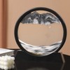 Anxus Moving Sand Art Picture in Motion Round Glass 3D