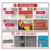 10m Cinta Nano Adhesiva De Doble Cara Lavable Reutilizable