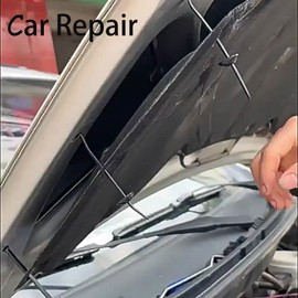 Chicaressence 100PCS Nylon Universal Cable Tie Buckle,2025 New Heavy Duty Self Locking Zip Tie Rivet Holder with Pin&Button Design,Multifunctional Cable Tie Buckle for Car Daily Repair