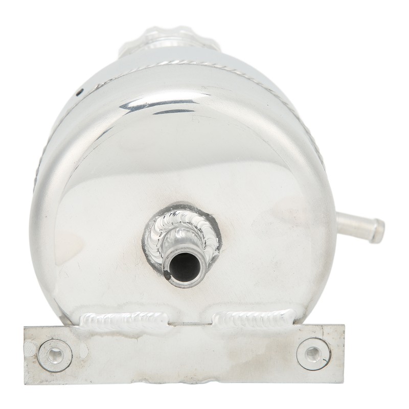 Radiator Coolant Expansion Water Tank Aluminium Alloy Polished Replacement for
