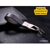 Cerbery | Elegant leather keyring with rings and gift box