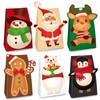 WEEPA Christmas Candy Gift Boxes, Xmas Treat Boxes Assorted Paper