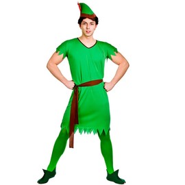 My Illusions Mens Robin Hood Costume Adults Historical Fairytale World Book Day Fancy Dress Outfit (Standard 42-44" Chest)