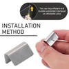 XENQITO Climair Wind Deflector Clips for Heko G3, Wind and