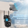 ANRAN 5MP Solar Power Camera Security Wifi CCTV Outdoor 2