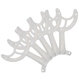 PATIKIL Ceiling Fan Blades Arms Replacement, 5 Pcs 52" Fan Blade Replacement Parts Mounting Bracket Kit for Replacing the Worn Fan Blades, White