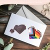 TISCH Pack of 2 Pride Pin Gay Pride Inspirational Quotes