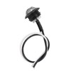 10pcs Side Marker Light 3LED IP68 Waterproof Round Clearance Indicator