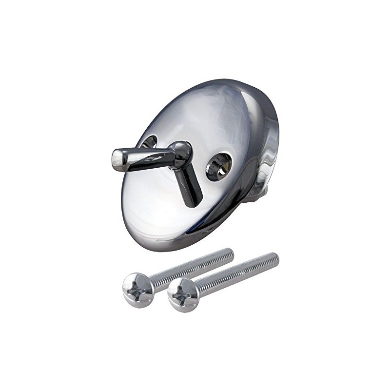 Westbrass 792Z-CP Trip Lever Overflow Faceplate, Polished Chrome