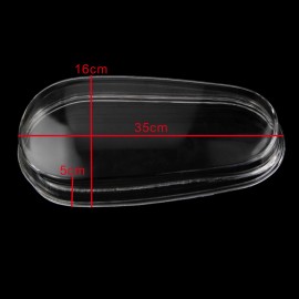 Unbranded Left&Right Headlight Lens Cover Lense Glass Cap For VW MK4 Golf GTI R32 1999-05
