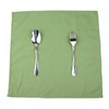 INFEI Soft Color Linen Blended Thin Dinner Cloth Napkins -