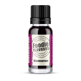 Foodie Flavours Natural Blackcurrant Flavouring, High Strength - 15ml