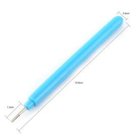 10 Pcs Quilling Paper Pens, Paper Quilling Kits Quilling Slotted Tools Handmade Rolling Curling Quilling Needle Pen for Art Craft