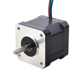 STEPPERONLINE 0.9deg Nema 17 Stepper Motor 36Ncm 0.9A 42x42x40mm 4-lead for DIY 3D Printer CNC