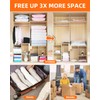 Vacuum Storage Bags, 10 Medium Vacuum Seal Bags for Clothing