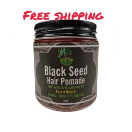 MINE BOTANICALS BRAND NEW Black Seed Hair Pomade 4oz by Mine Botanicals WITH FREE SHIPPING