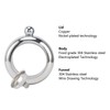 Flask Bangle Bracelet Stainless Steel Wine Flasks Gift for Carrying