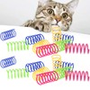 Cat Spring Toys, 80pcs Colorful Cats & Kitten Toys for