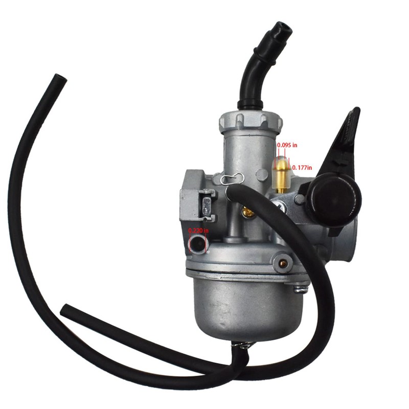 ANTUKO Carburetor Carb with Hand Choke Replacement for KLX 110