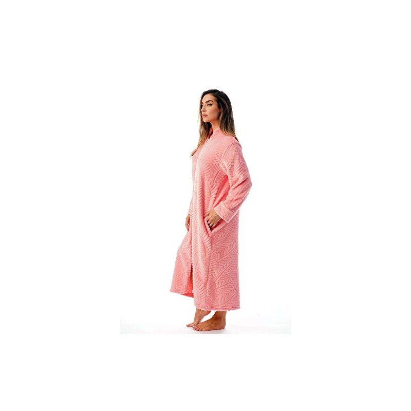 Just Love Plush Zipper Lounger Robe 6729-COR-2X