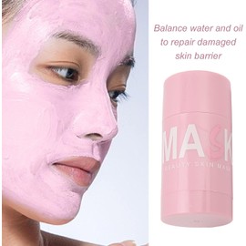 Máscara Facial de Rosa, Máscara Facial de Arcilla para Mejorar la Condición de la Piel, Reducir los Poros, Eliminar Puntos Negros para Mujeres para la Cara