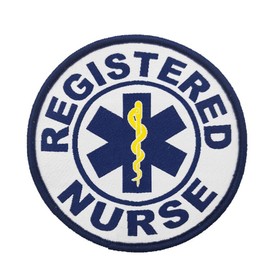Cute-Patch 3.5" Registered Nurse Woven Patch Medical Nurse Doctor