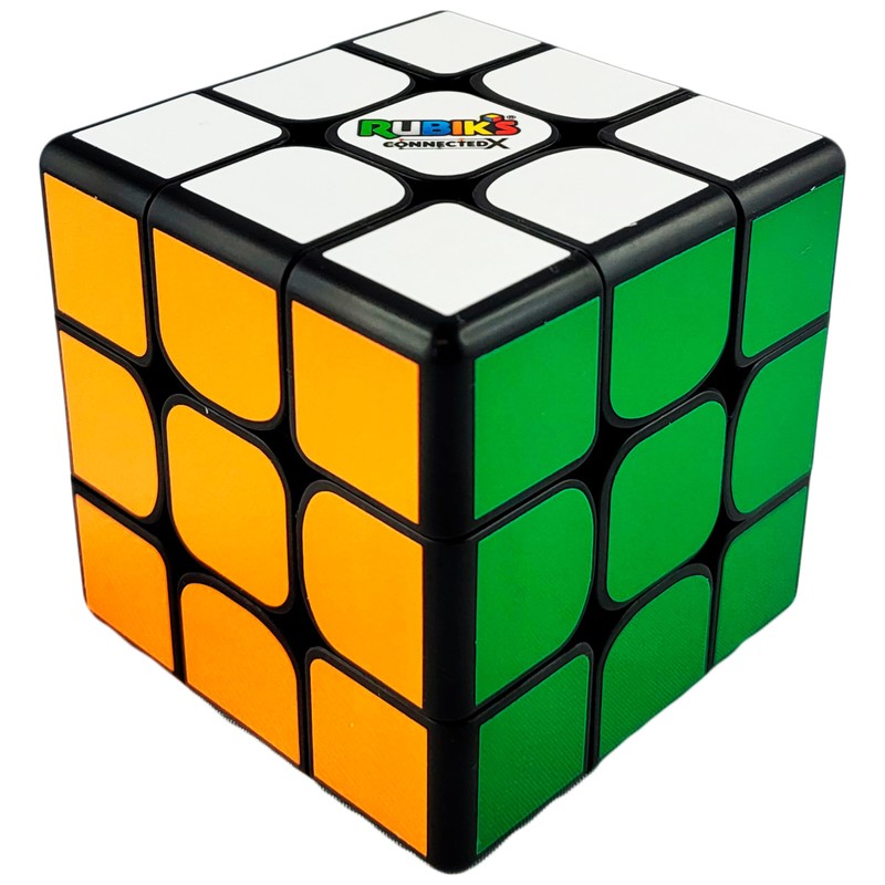 Rubik's ConnectedX Electronic 3x3 Cube for Beginners and Professionals, Bluetooth