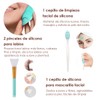 Brochas de Maquillaje Profesional 13 Piezas, Cepillo de cerdas sintéticas