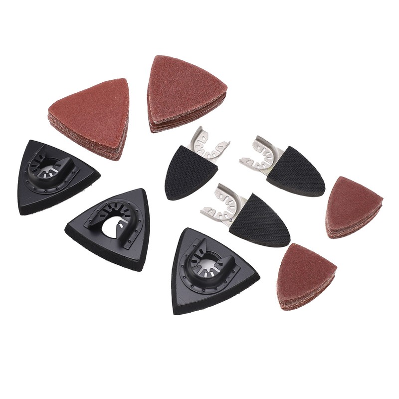 106Pcs Oscillating Tool Sanding Pads Kit for Metal 6Pcs Finger