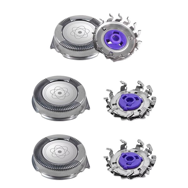 New DEARCOOL Replacement Heads Fit for Norelco Phi lips HQ8
