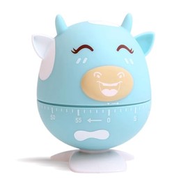 Mechanical Kitchen Timer, Cute Wind Up 60-Minute Manual Countdown for Kids, Classroom, Home, Study and Cooking