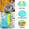 PAIDEFUL Breathable Mesh T-Shirt for Small Dogs Summer Doggie Cool