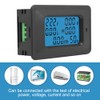 Electricity Meter Voltage Tester LCD Display Digital Voltage Multimeter 6