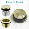 BESTILL Tip-Toe Bathtub Drain Bath Tub Trim Set Conversion Kit