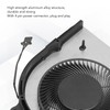 4 Pin Laptop Cooling Fan DC 12V 1A Aluminum Alloy