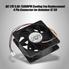 Standard Case Fan DC 12V 5.0A 7500RPM Cooling Replacement for