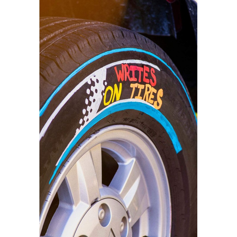 Window Markers for Glass Washable Car Window Paint Pen- Dry