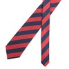 DQT Men's Classic Stripe Patterned Business Casual Party 8cm Classic