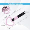 2PCS Heart-Shaped Car Handle Straps, Auto GRAP Handle Warning Pull