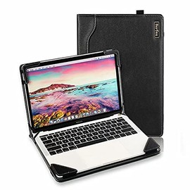Berfea Protective Laptop Case Cover Compatible with HP ProBook 440 G11, ProBook 445 G11 14 inch Notebook PC Stand Carry Case Sleeve