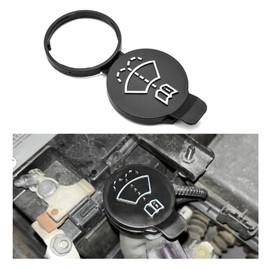 Windshield Wiper Washer Fluid Reservoir Tank Bottle Cap, Plastic Wiper Tank Washer Fluid Replacement Lids, Universal Vehicle Liquid Cover Replacement Fit for OEM 13227300